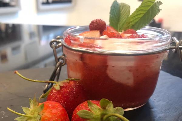 Mousse fragola